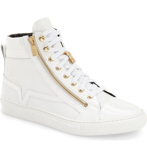 sneaker basse versace|versace zipped high top sneakers.